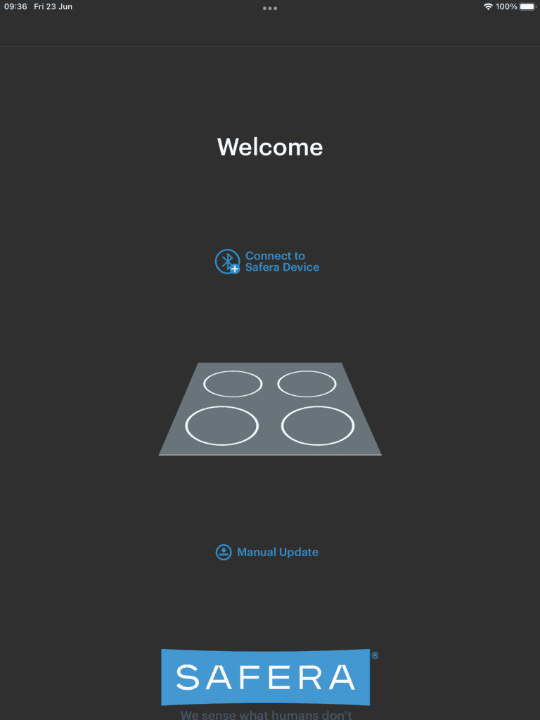 Configuration de l'application Safera sur un téléphone